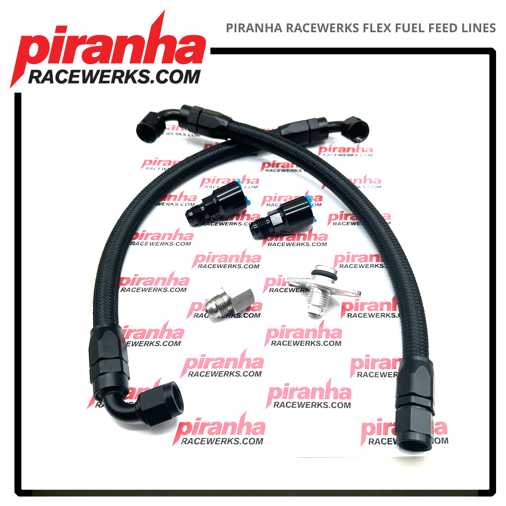 Piranha Racewerks Flex Fuel Feed line Kit