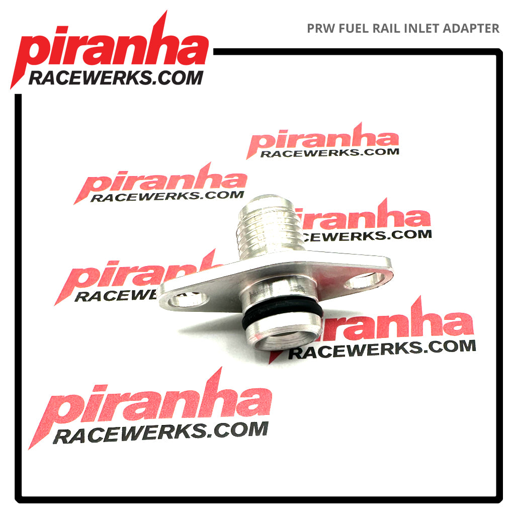 Piranha Racewerks Fuel Rail Inlet Adapter